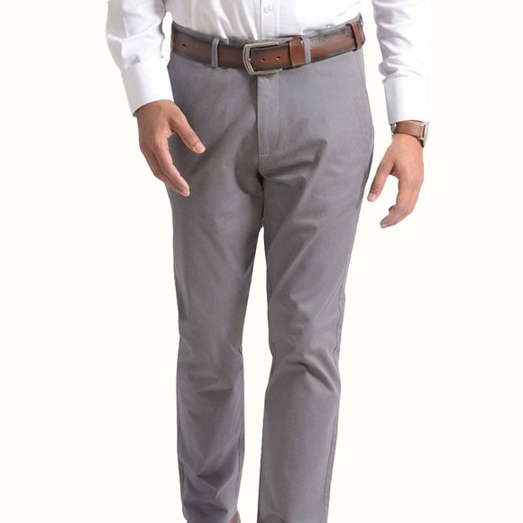 OLGYN Other - OLGYN Haruto Slim Fit Stretch Gray Chino Pant